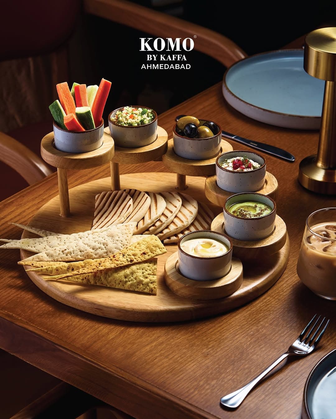 A dish at KOMO by Kaffa