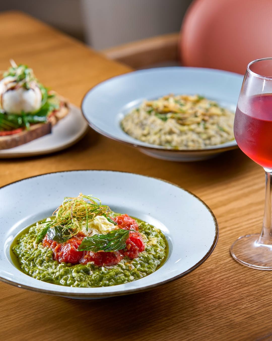 A dish at KOMO by Kaffa