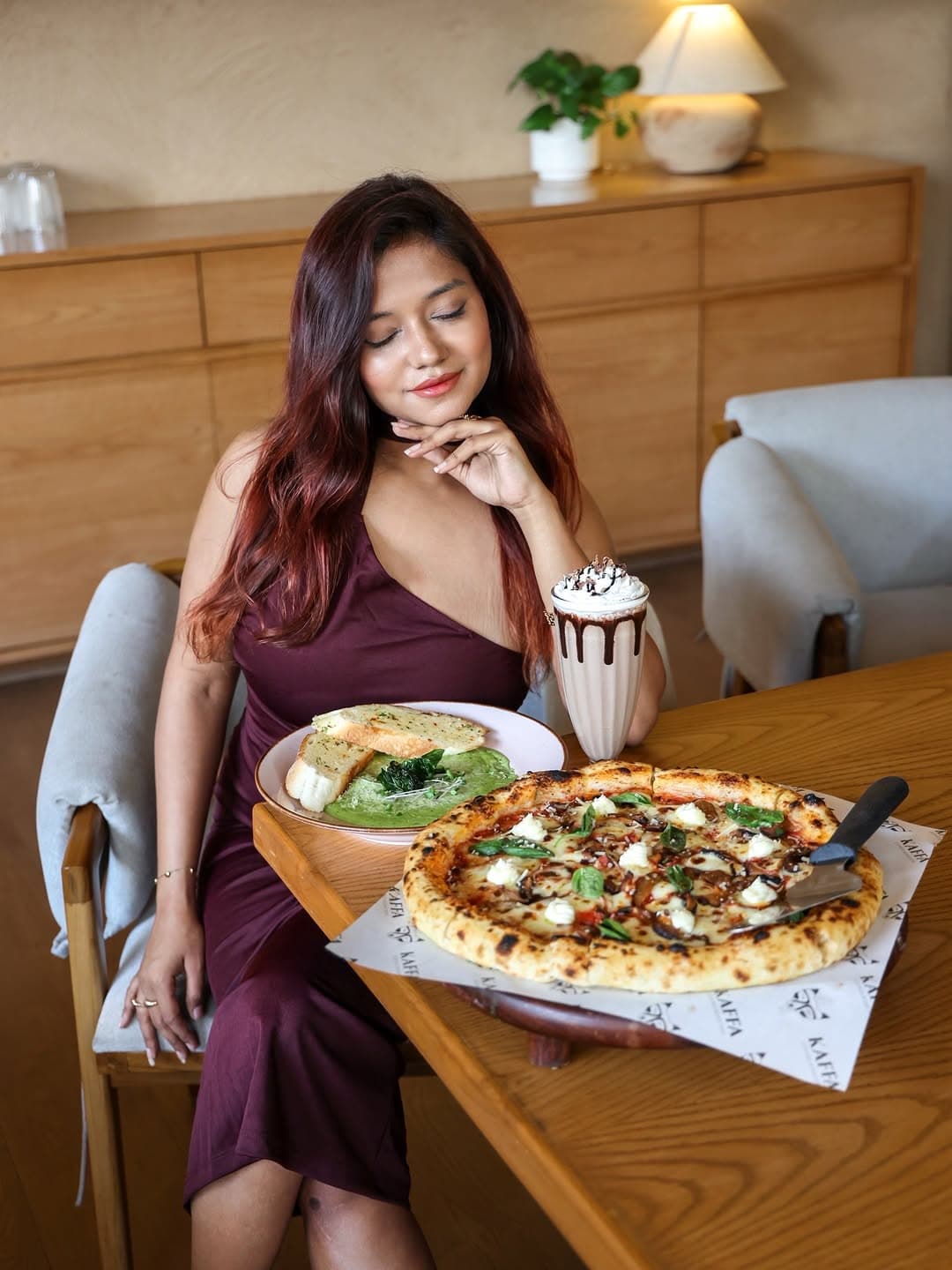 The vaulted dining room at KOMO by Kaffa