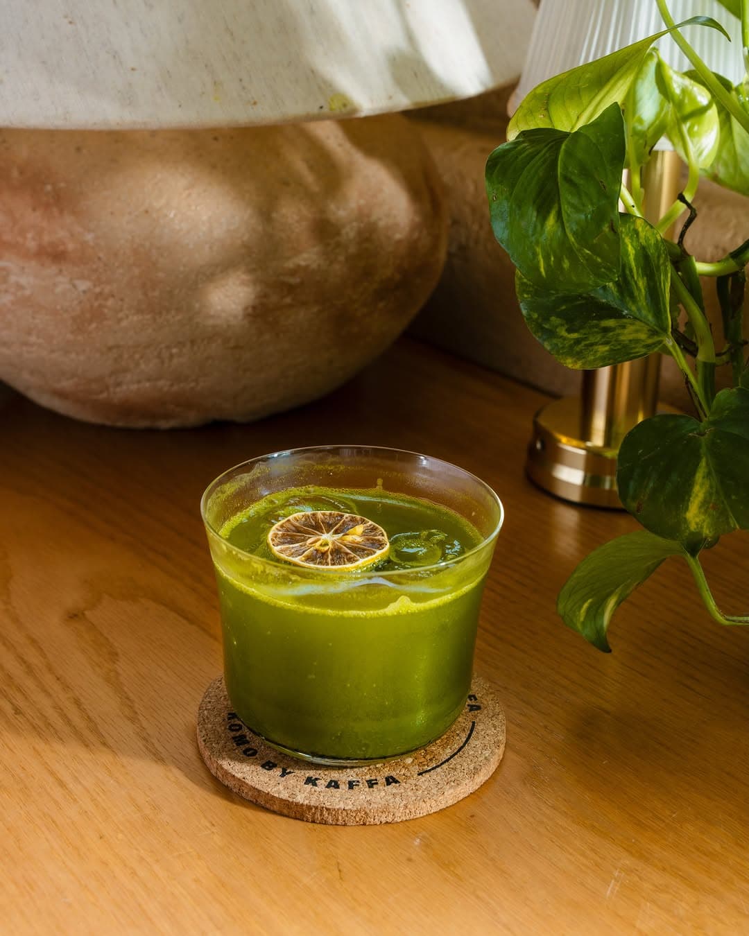 Coffee and matcha at KOMO by Kaffa
