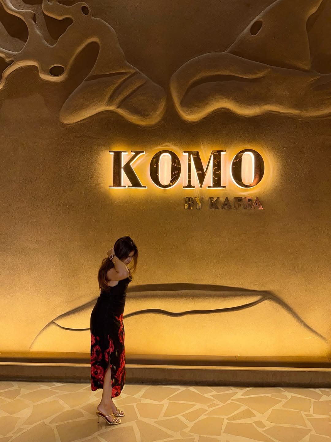 The vaulted dining room at KOMO by Kaffa