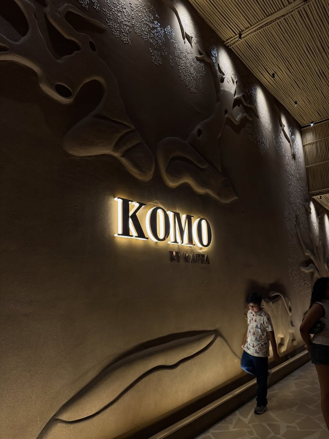 The vaulted dining room at KOMO by Kaffa