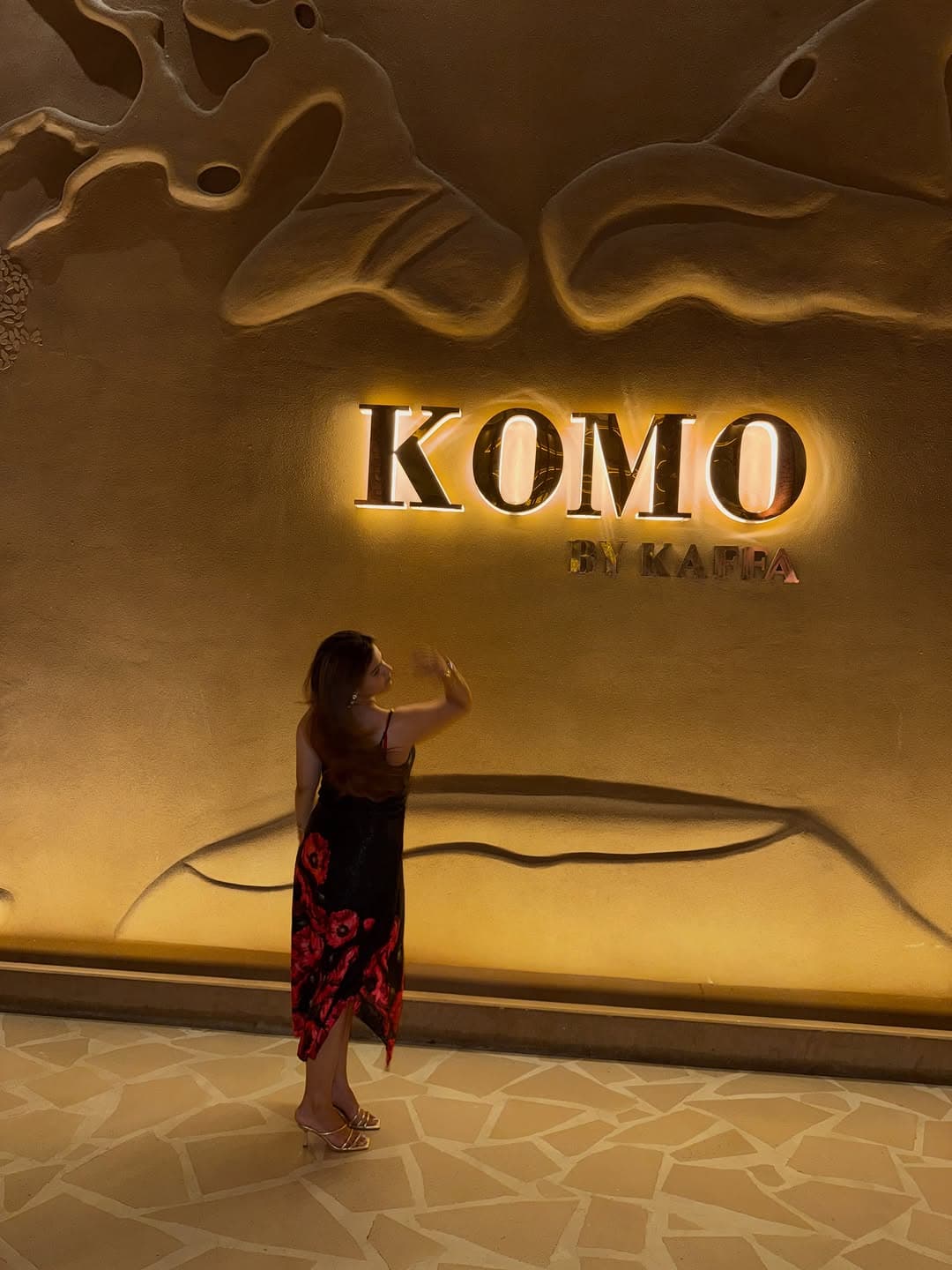 The vaulted dining room at KOMO by Kaffa