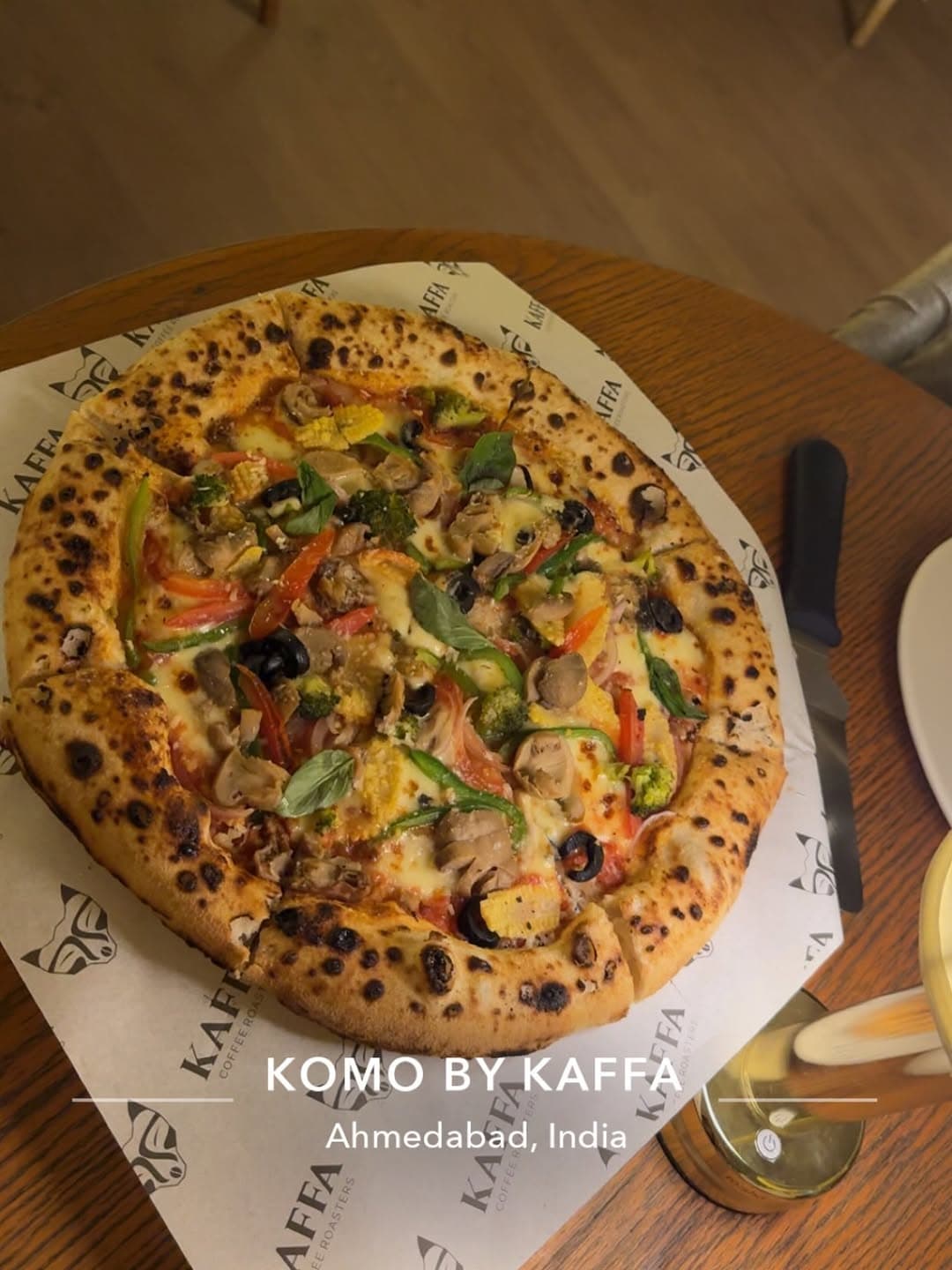 The vaulted dining room at KOMO by Kaffa