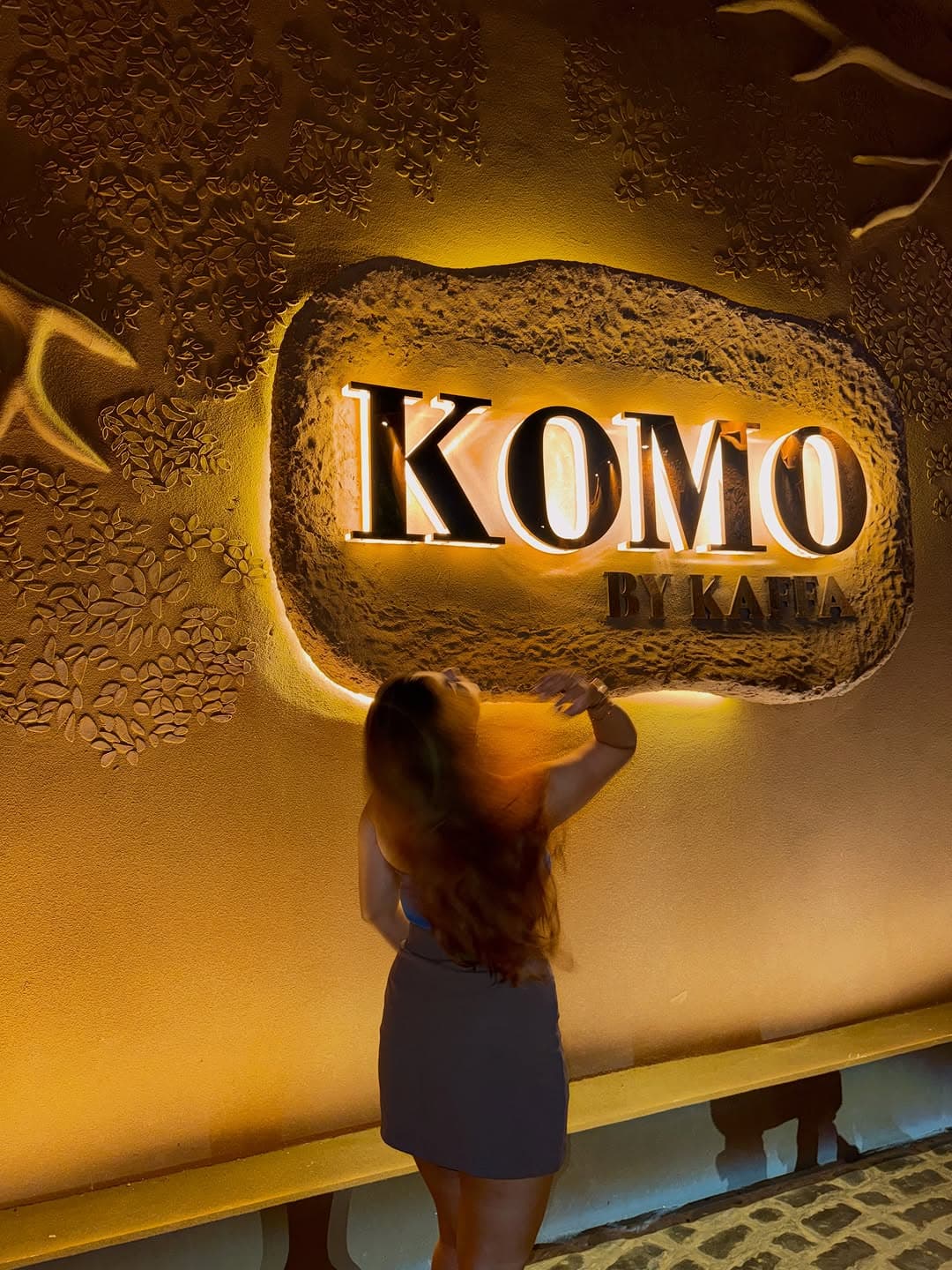 The vaulted dining room at KOMO by Kaffa