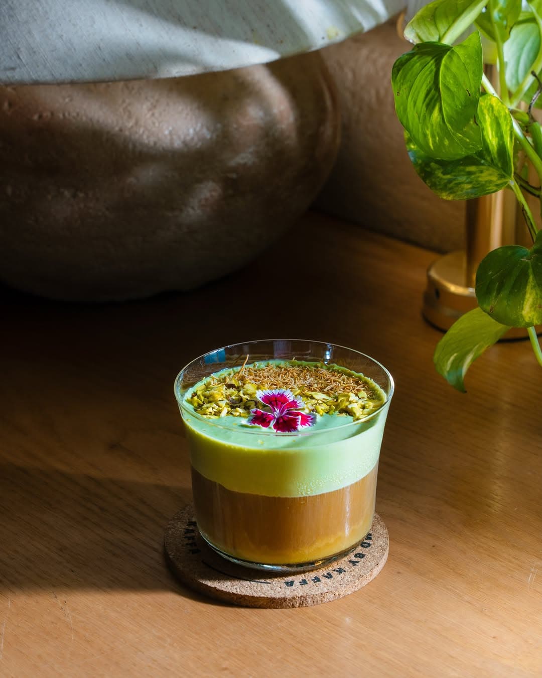 Coffee and matcha at KOMO by Kaffa